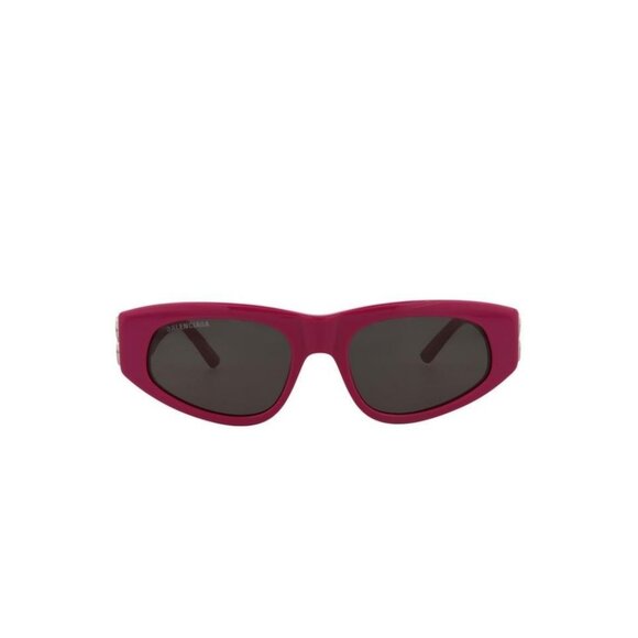 Balenciaga Womens Cat Eye Fuchsia Silver Grey Fashion Designer Eyewear - Picture 2 of 4